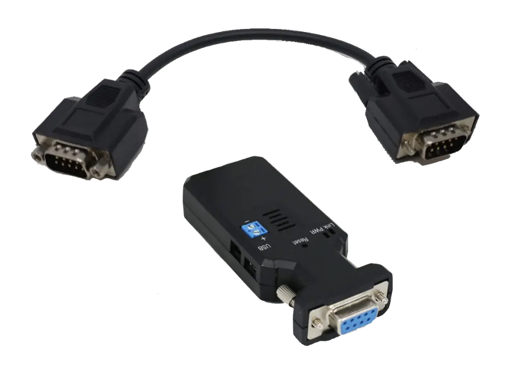 QBOID Bluetooth kit: RS-232 to Bluetooth adapter and serial cable
